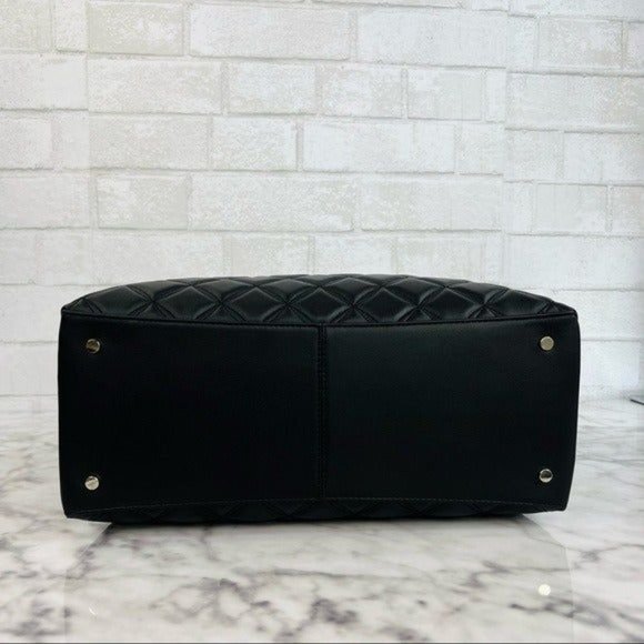 Kate Spade Natalia Quilted Smooth Leather Tote Shoulder Bag - Picture 7 of 12